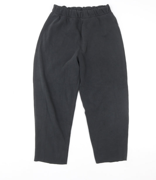 GAP Boys Black Fleece Sweatpants Size S Comfortable Elastic Waist