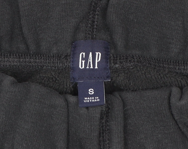 GAP Boys Black Fleece Sweatpants Size S Comfortable Elastic Waist