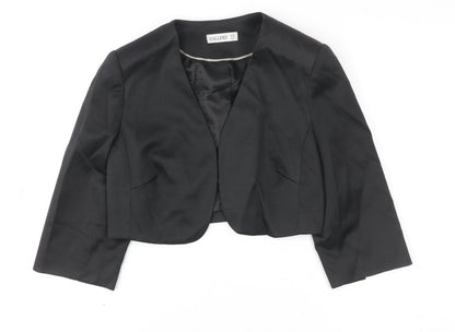 Womens UK Size 10 Gallery Black Basic Jacket