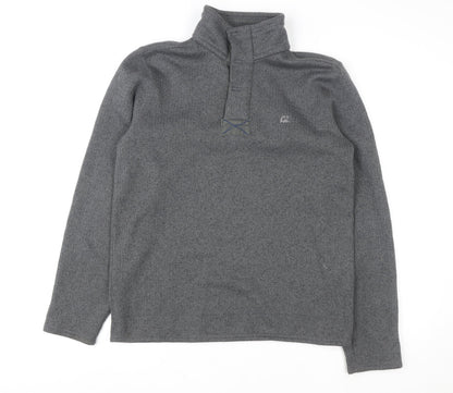 Mens UK Size M Marks and Spencer Grey Pullover Sweatshirt