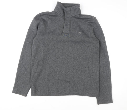 Mens UK Size M Marks and Spencer Grey Pullover Sweatshirt