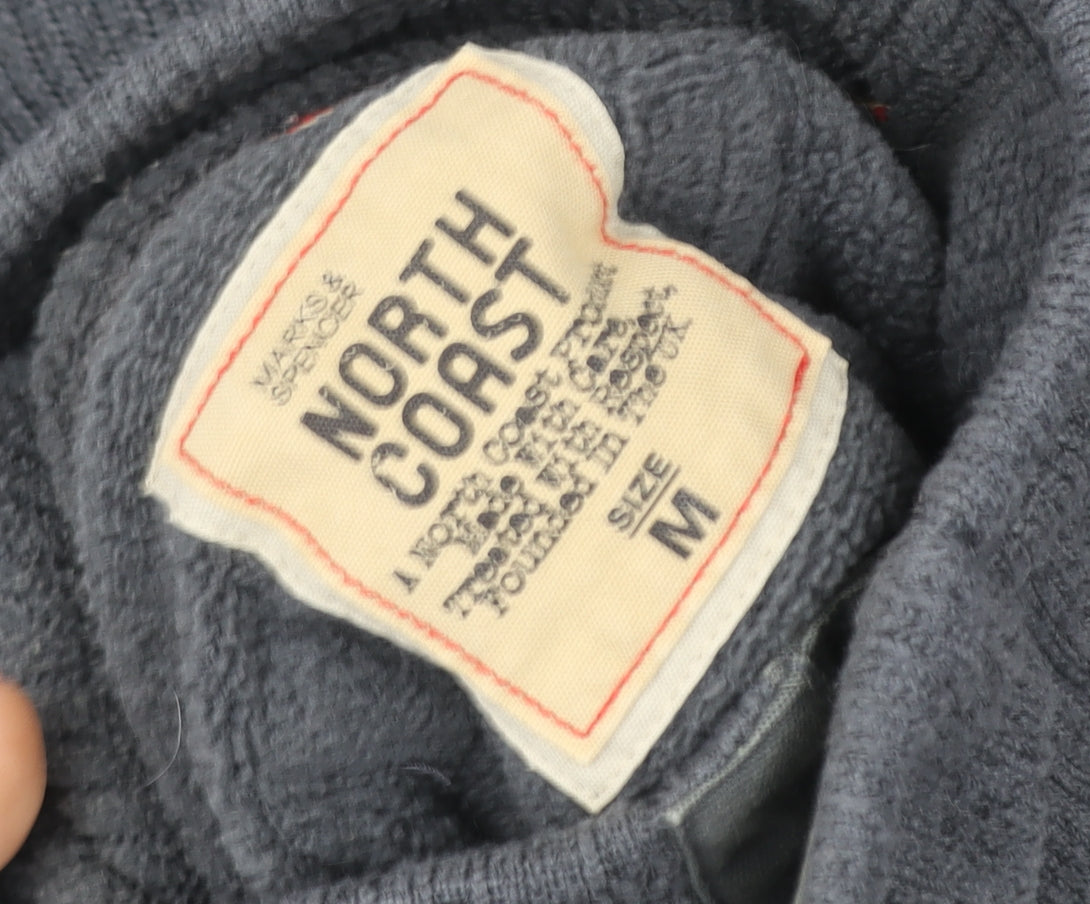 Mens UK Size M Marks and Spencer Grey Pullover Sweatshirt