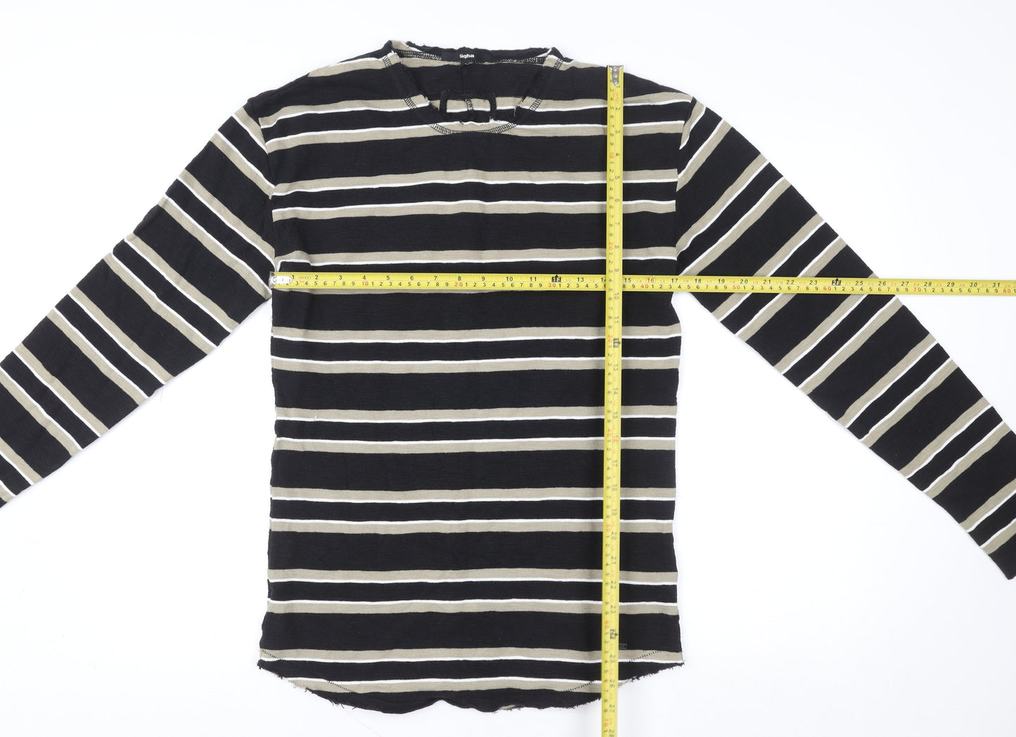 Womens UK Size S tigha Black Pullover Sweatshirt
