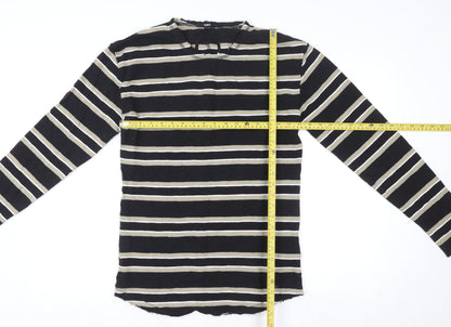Womens UK Size S tigha Black Pullover Sweatshirt
