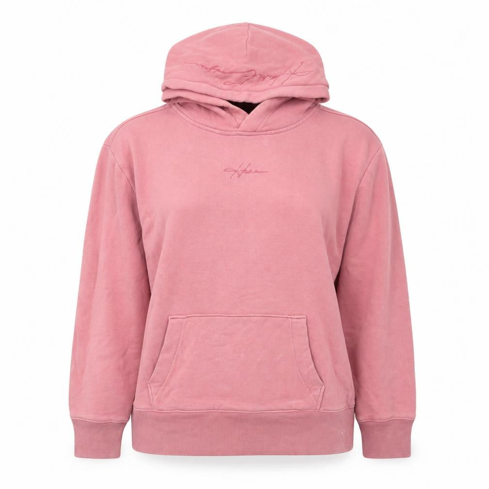 Womens UK Size XS Hollister Pink Pullover Hoodie