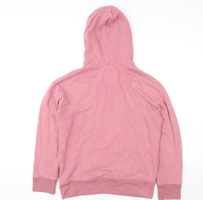 Hollister Women’s Pink Pullover Hoodie XS Cotton Blend Casual