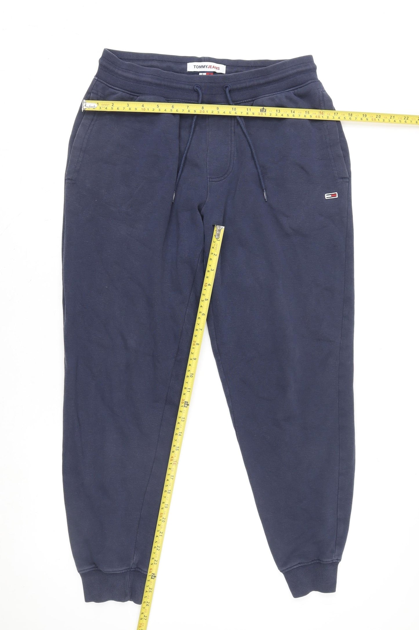 Tommy Jeans Men's Blue Jogger Trousers Size M Regular Fit