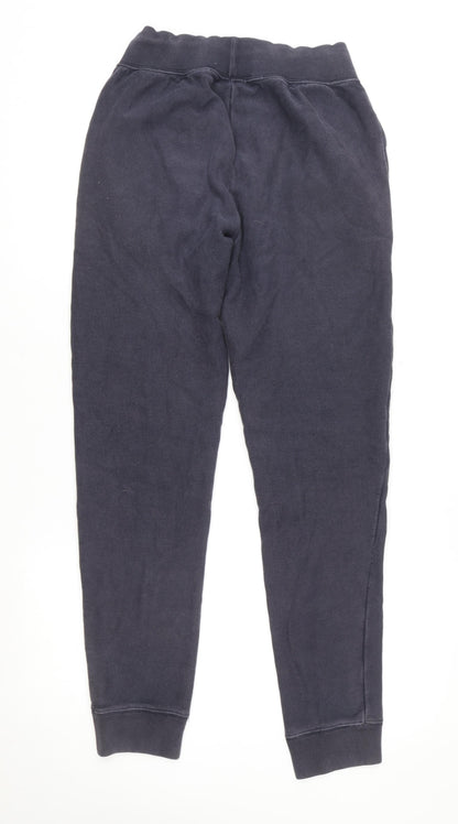 Mens UK Size XS Champion Regular Fit Jogger Black Trousers