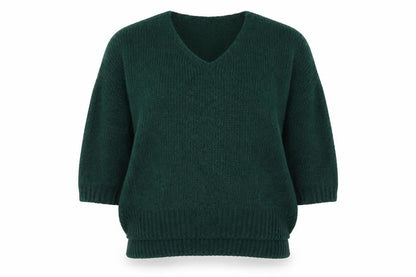 Womens UK Size M Alessia Pacini Green Pullover Jumper