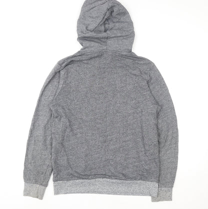 Mens UK Size M JACK & JONES Grey Pullover Hoodie