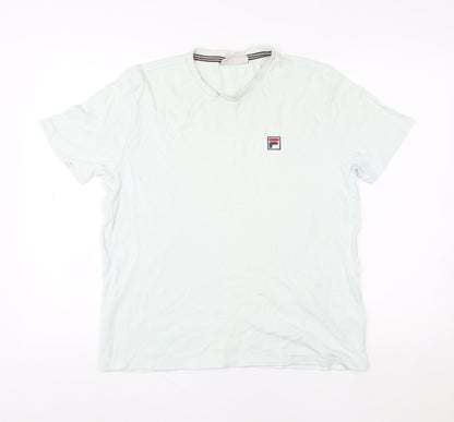 Unisex Adults UK Size M FILA White Basic T-Shirt