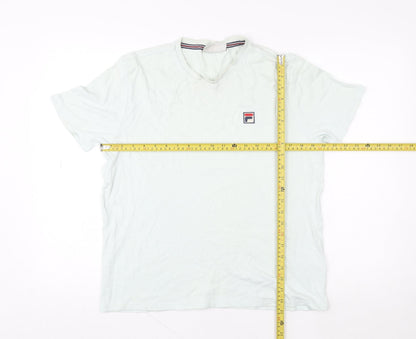 Unisex Adults UK Size M FILA White Basic T-Shirt