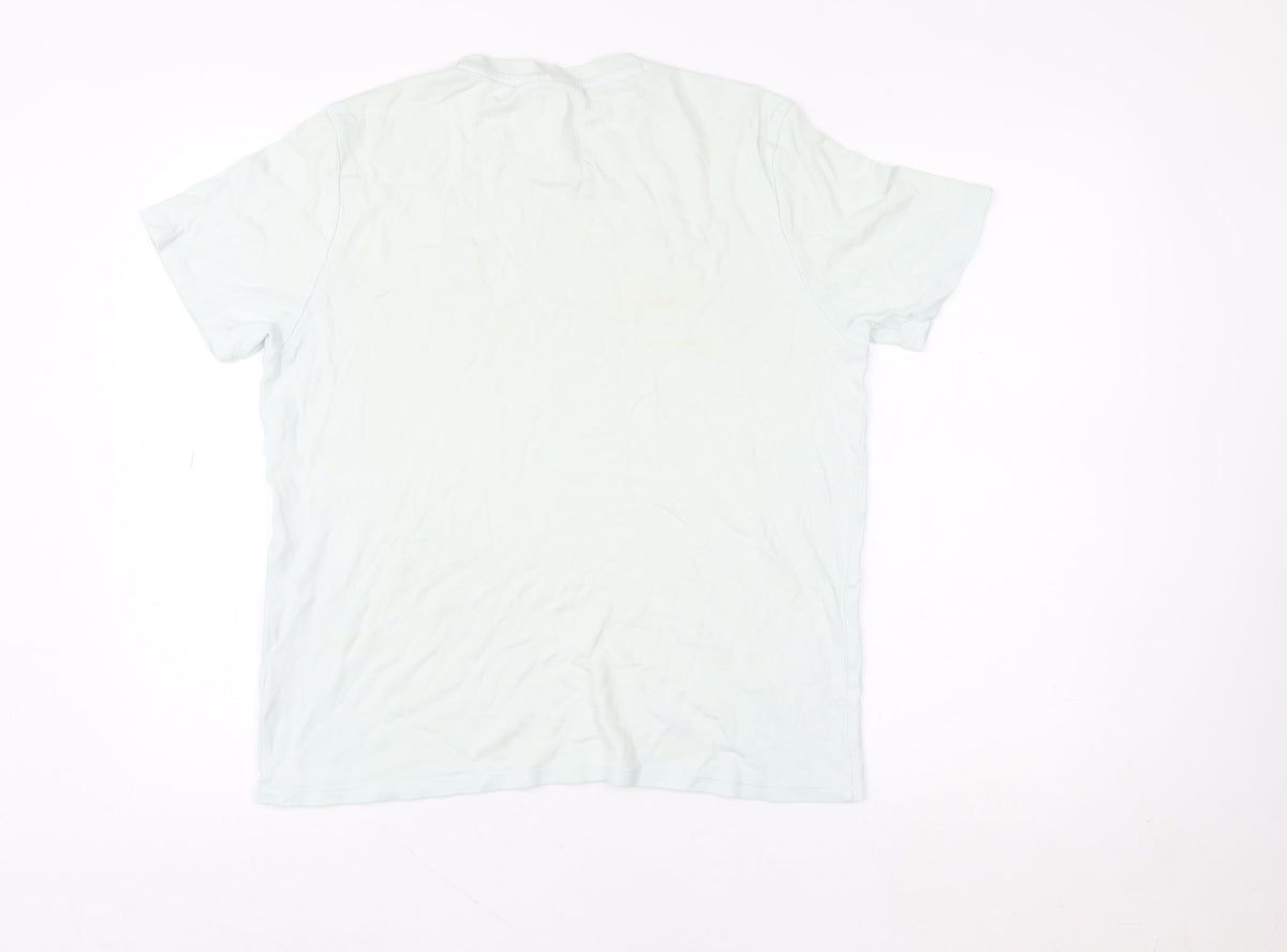 Unisex Adults UK Size M FILA White Basic T-Shirt
