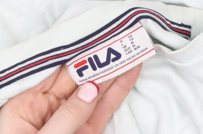 Unisex Adults UK Size M FILA White Basic T-Shirt