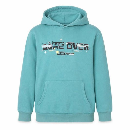 Boys UK Size 13-14 Years Marks and Spencer Green Pullover Hoodie