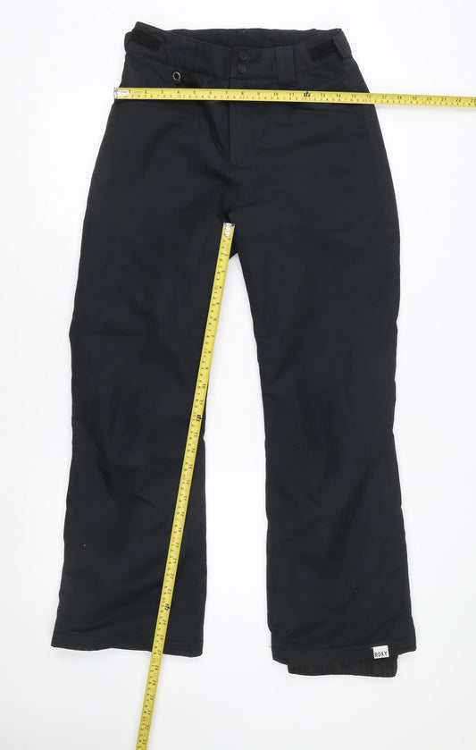 Roxy Boys Black 14 Years Snow Pants Waterproof Insulated Trousers