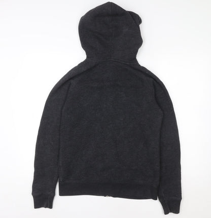 Mens UK Size M Jack Wills Black Full Zip Hoodie