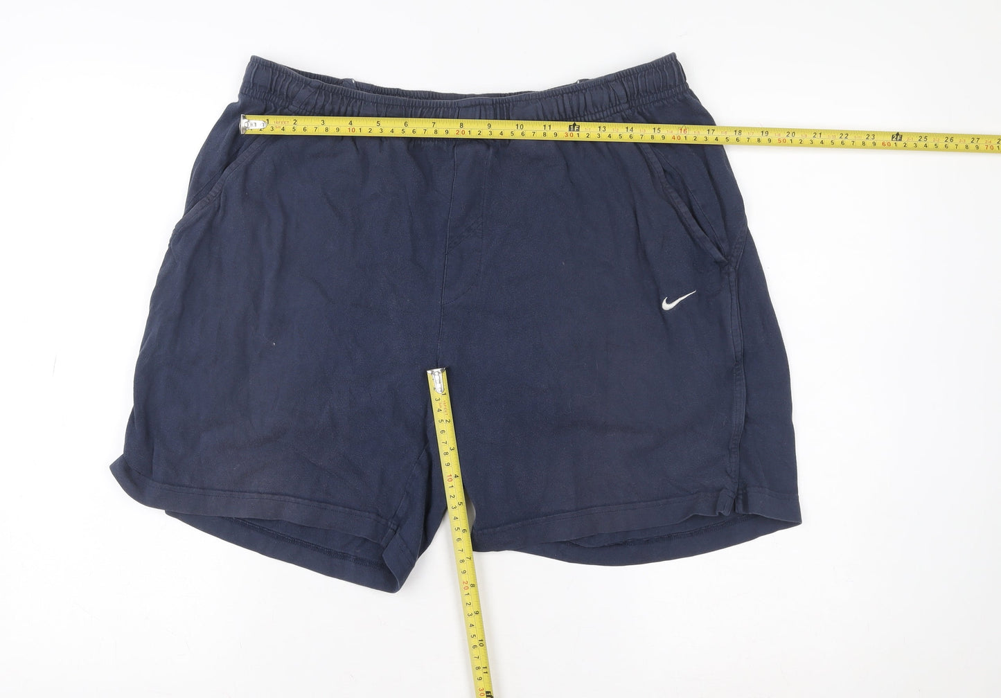 Nike Men’s Blue Athletic Running Shorts Size L Polyester Activewear