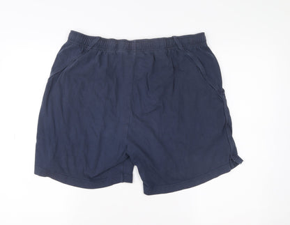 Nike Men’s Blue Athletic Running Shorts Size L Polyester Activewear