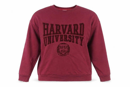 Womens UK Size XL Harvard Red Pullover Sweatshirt