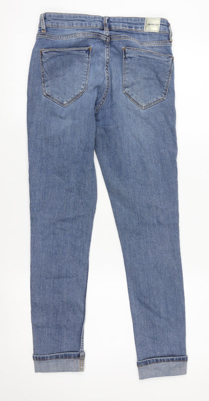 Zara Women Blue Size 10 Mid Rise Skinny Denim Jeans
