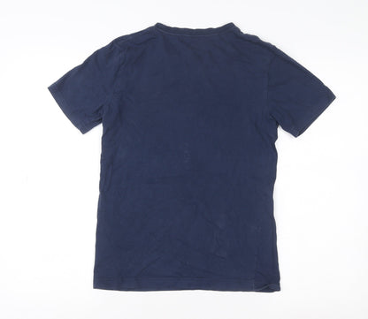 Levi's Girls Blue Logo Basic Cotton Short Sleeve T-Shirt 12 Years