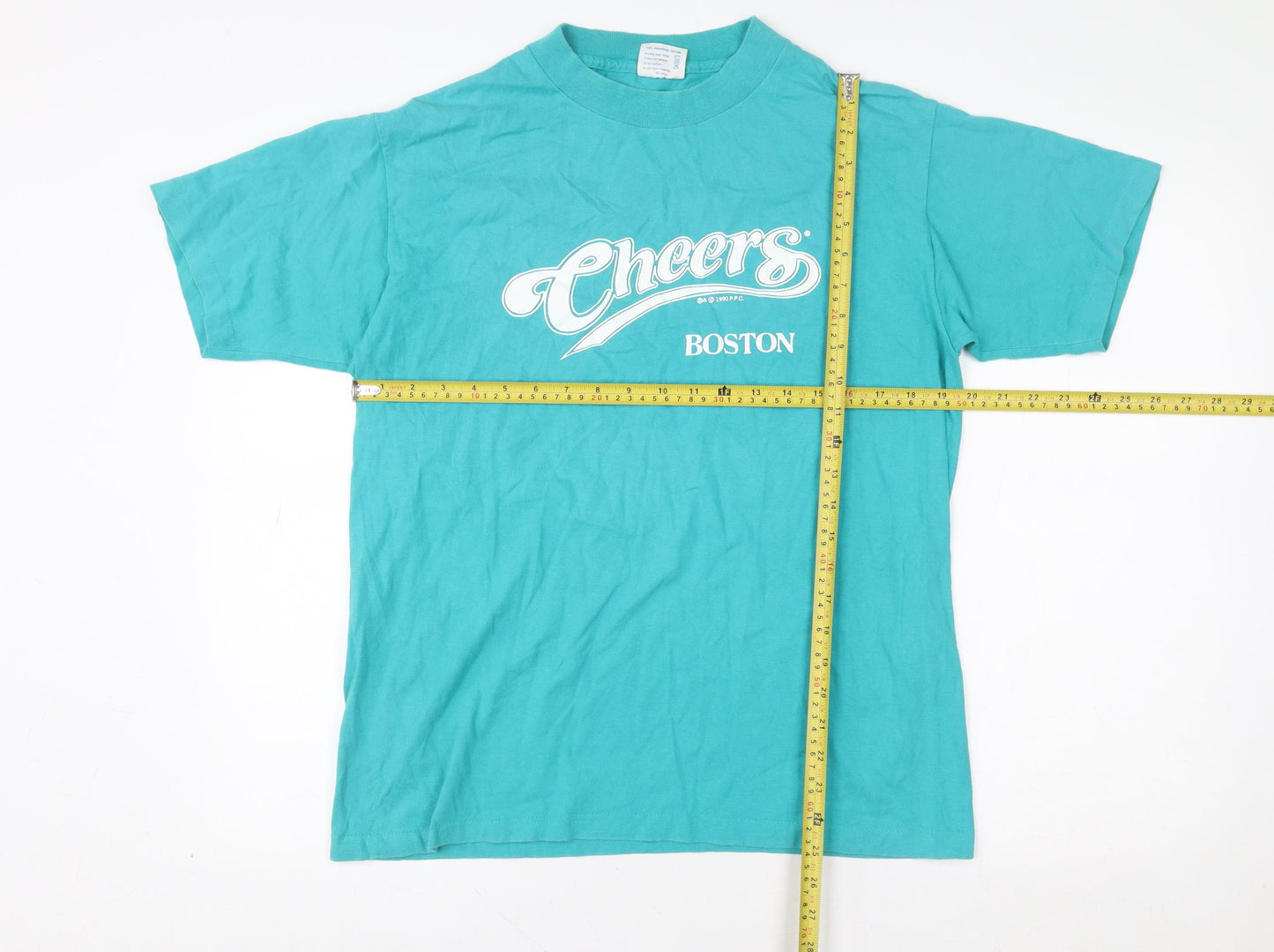 Womens UK Size L Tee Jays Blue Basic T-Shirt