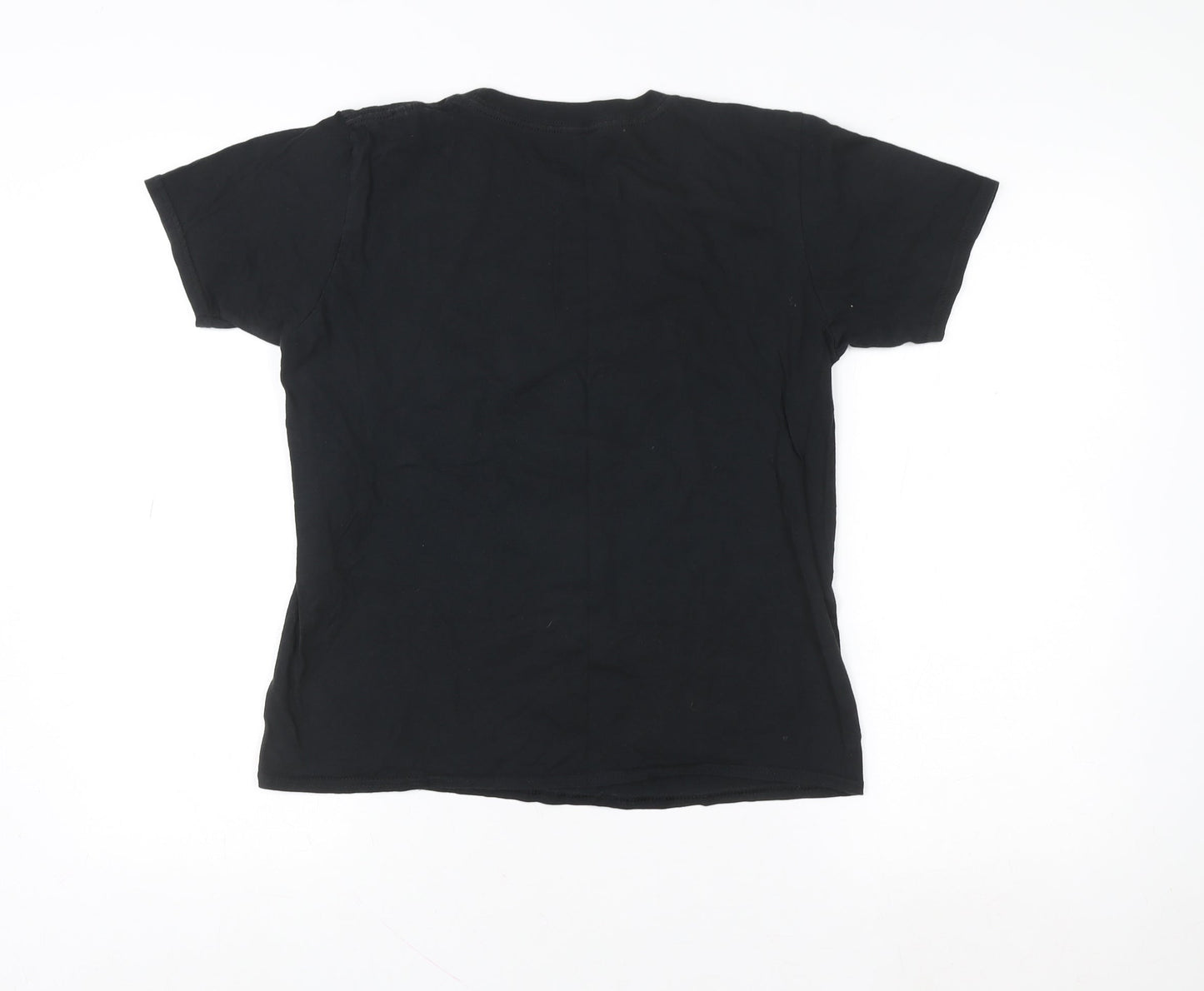 Boys UK Size 12-14 Years Blue Zoo Black Basic T-Shirt