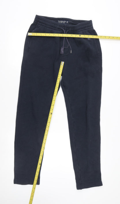 Abercrombie & Fitch Men's Black XS Fleece Sweatpants Joggers