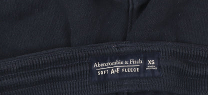 Abercrombie & Fitch Men's Black XS Fleece Sweatpants Joggers