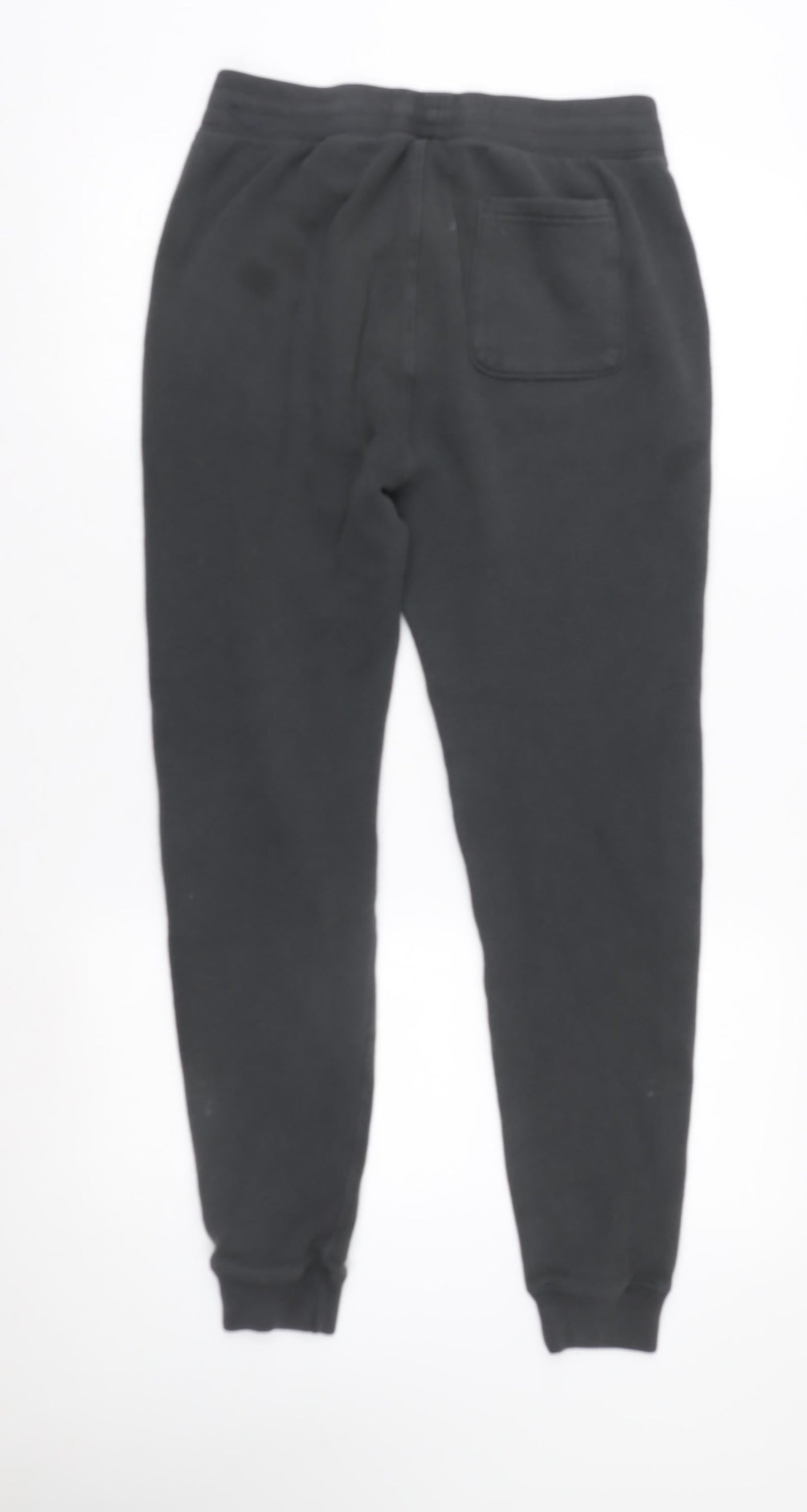 Womens UK Size S Abercrombie & Fitch Regular Fit Jogger Black Trousers