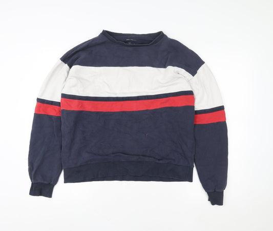 Mens UK Size S Urban Outfitters Blue Pullover Sweatshirt