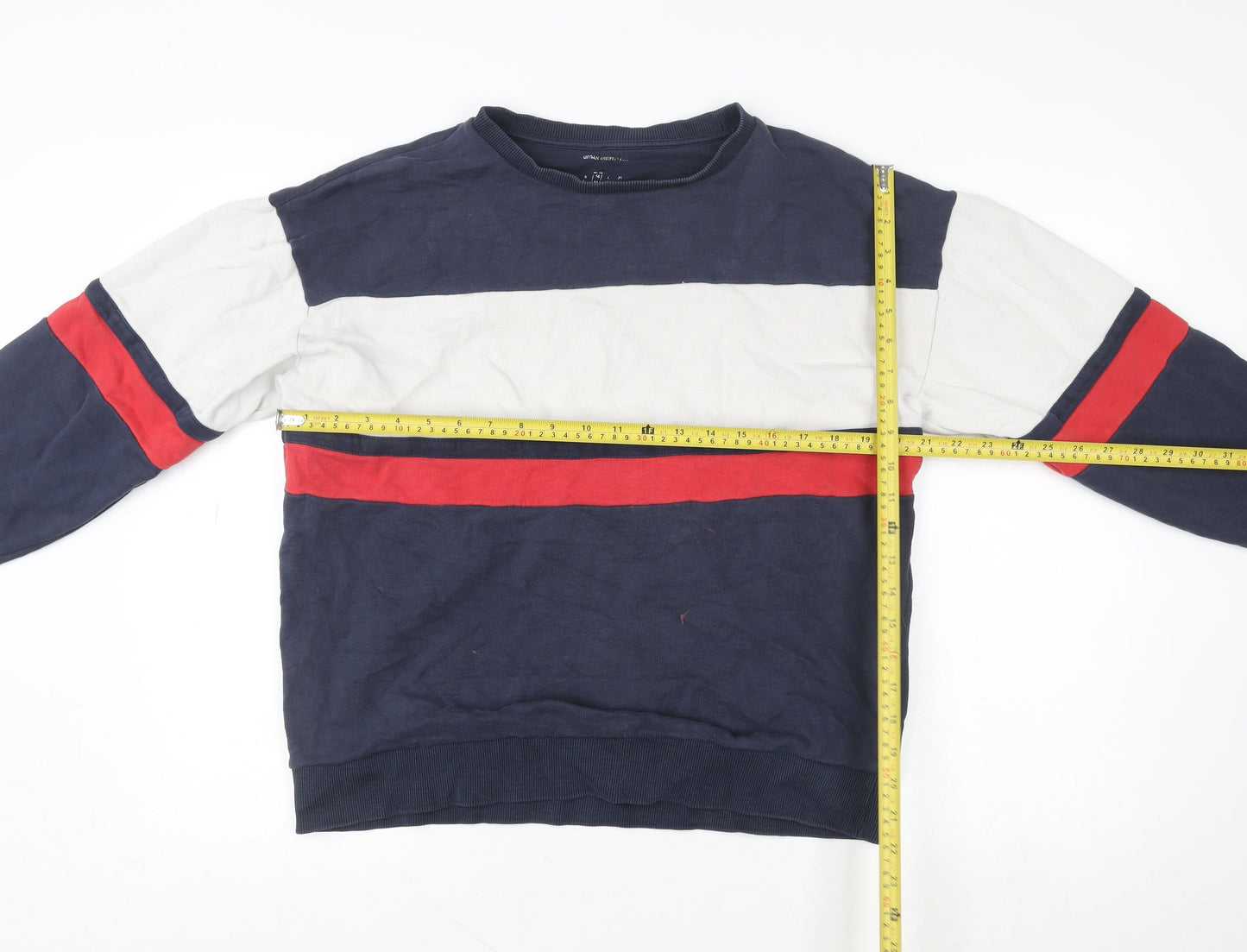 Mens UK Size S Urban Outfitters Blue Pullover Sweatshirt