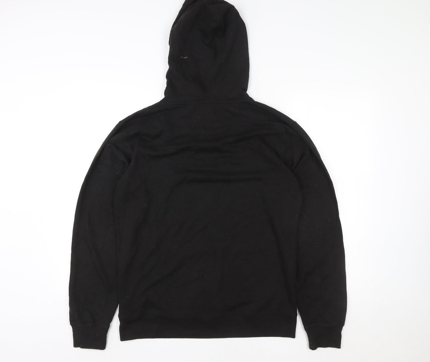 Mens UK Size M TeePublic Black Pullover Hoodie