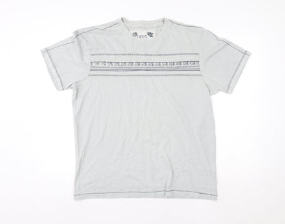 Womens UK Size L NEXT Grey Basic T-Shirt