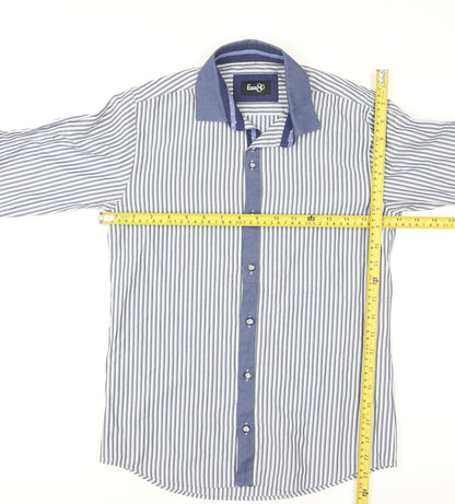 Boys UK Size 10-11 Years E-IGHT Blue Basic Button-Up