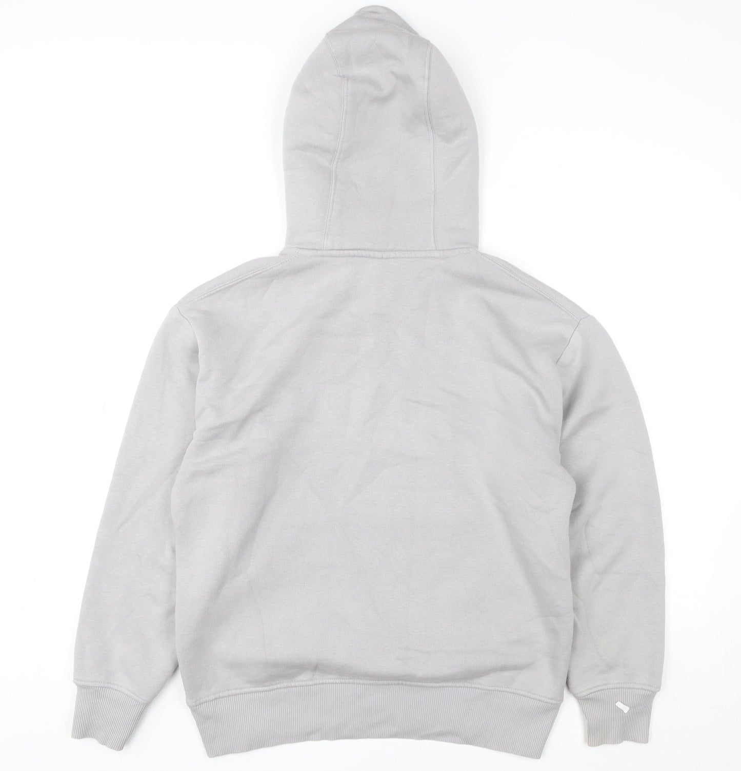 Womens UK Size S Zara Grey Pullover Hoodie