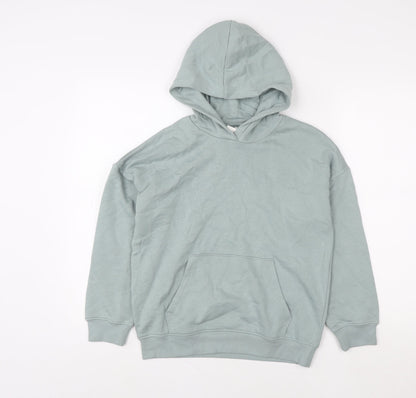 Marks and Spencer Girls Green 10-11 Years Pullover Hoodie