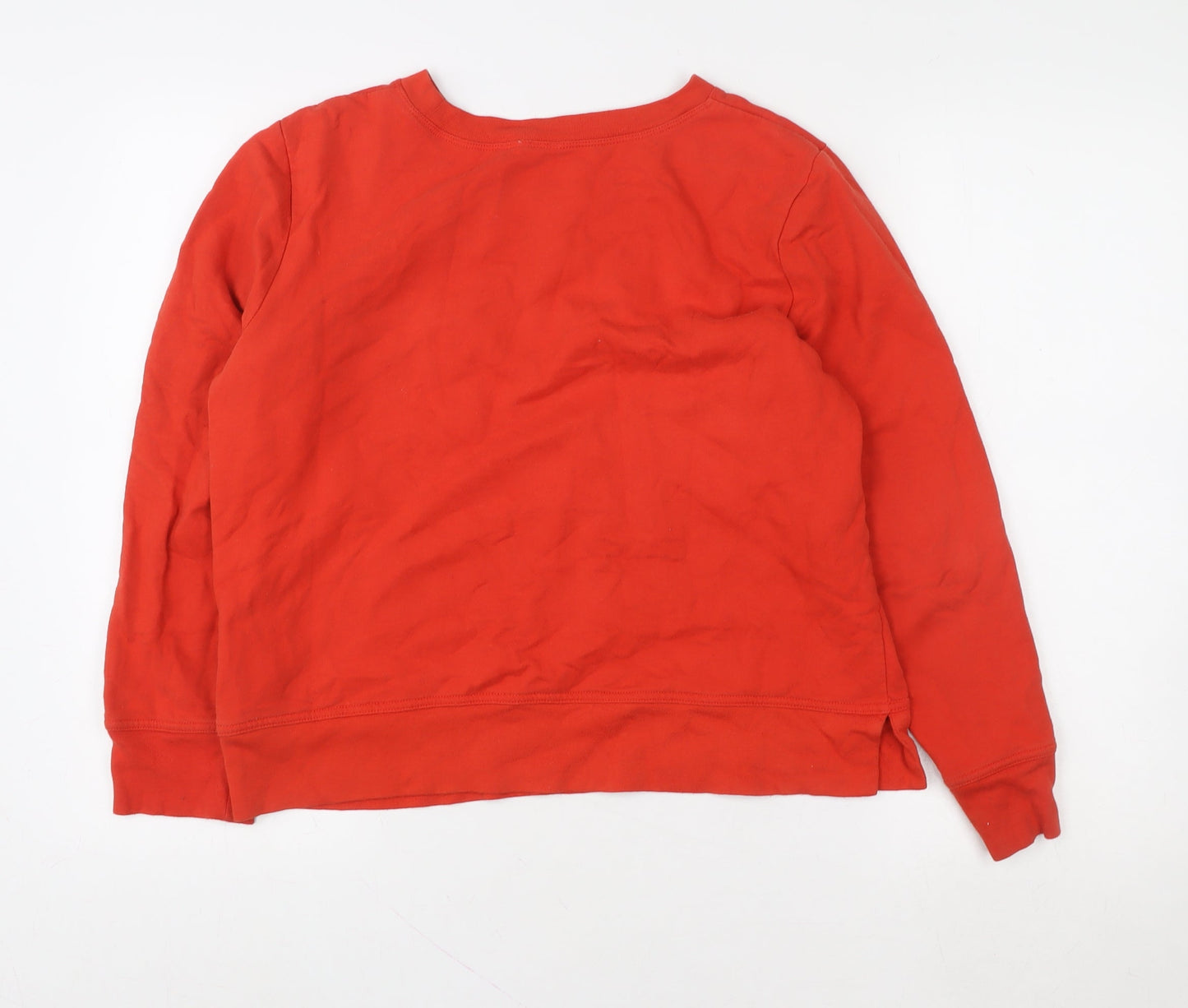Womens UK Size M Gap Red Pullover Sweatshirt