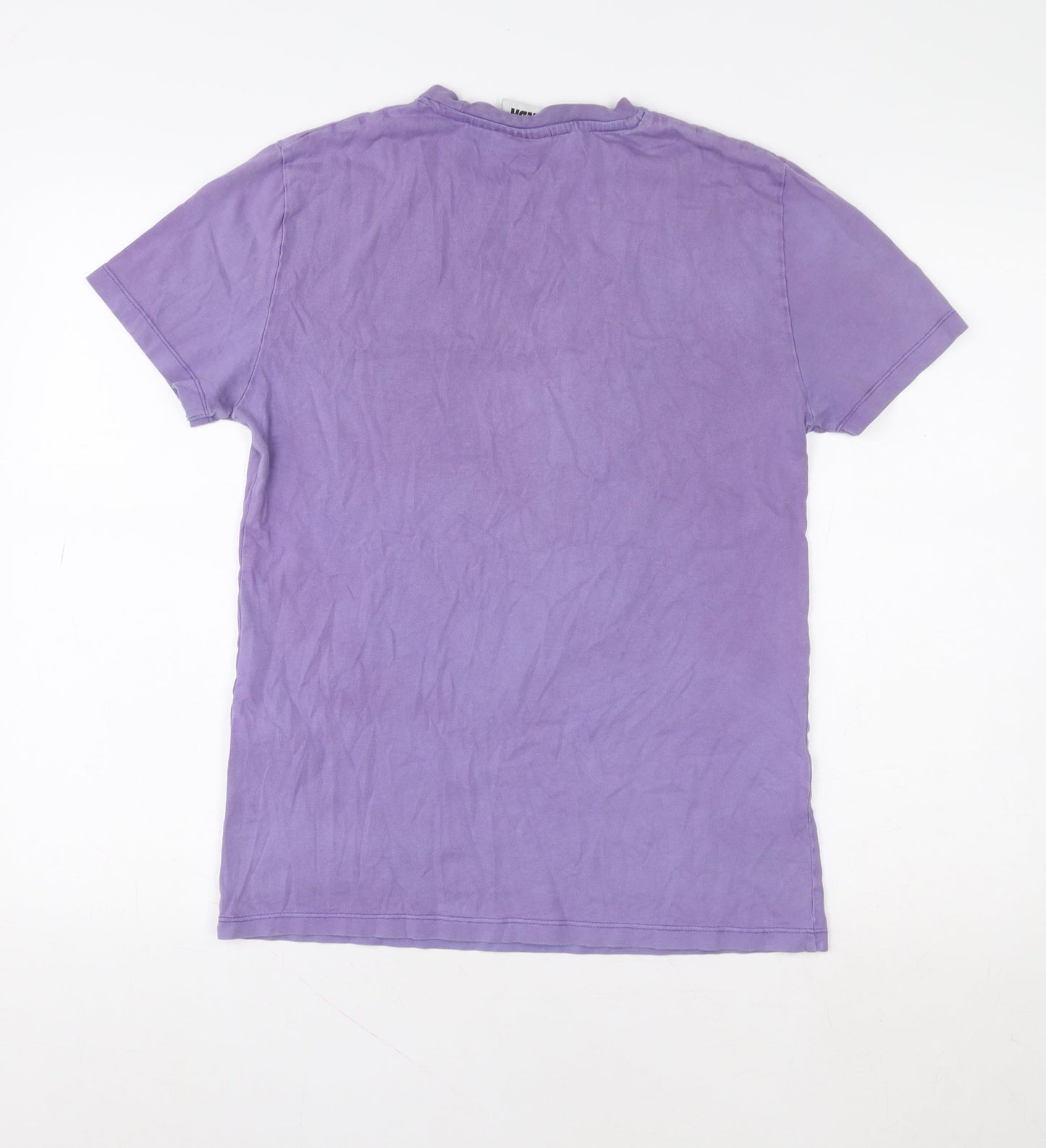 Womens UK Size XS NBA Purple Basic T-Shirt