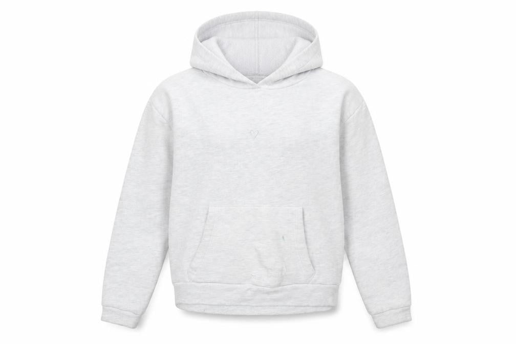Womens UK Size 8 Topshop Grey Pullover Hoodie