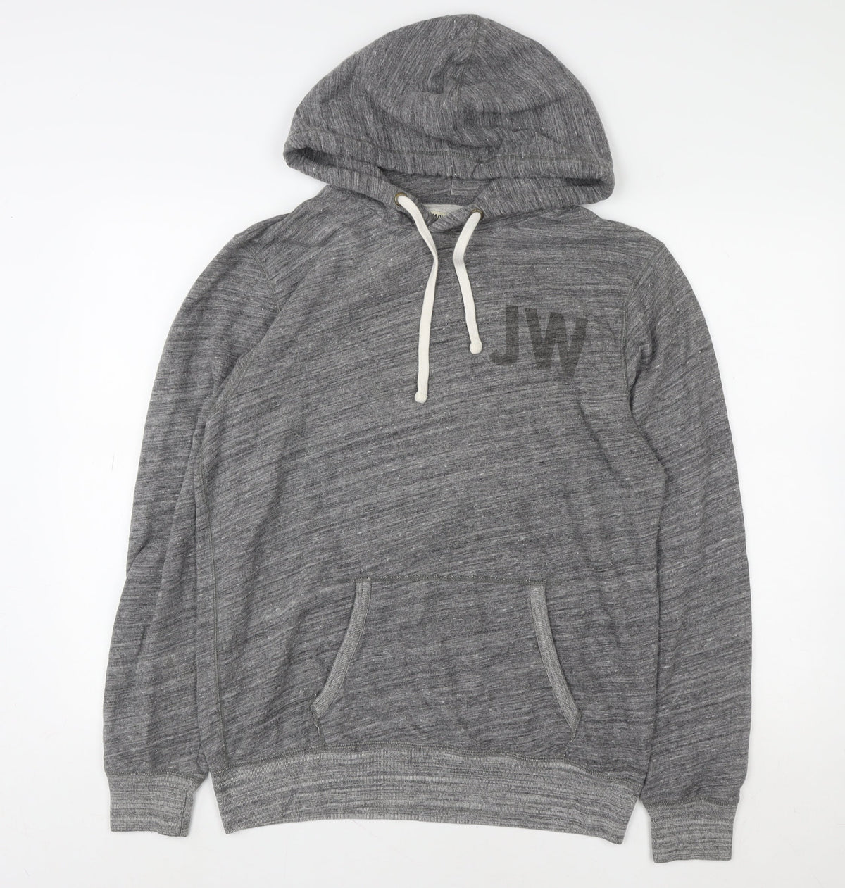 Mens UK Size M Jack Wills Grey Pullover Hoodie