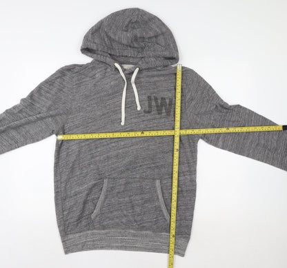 Mens UK Size M Jack Wills Grey Pullover Hoodie