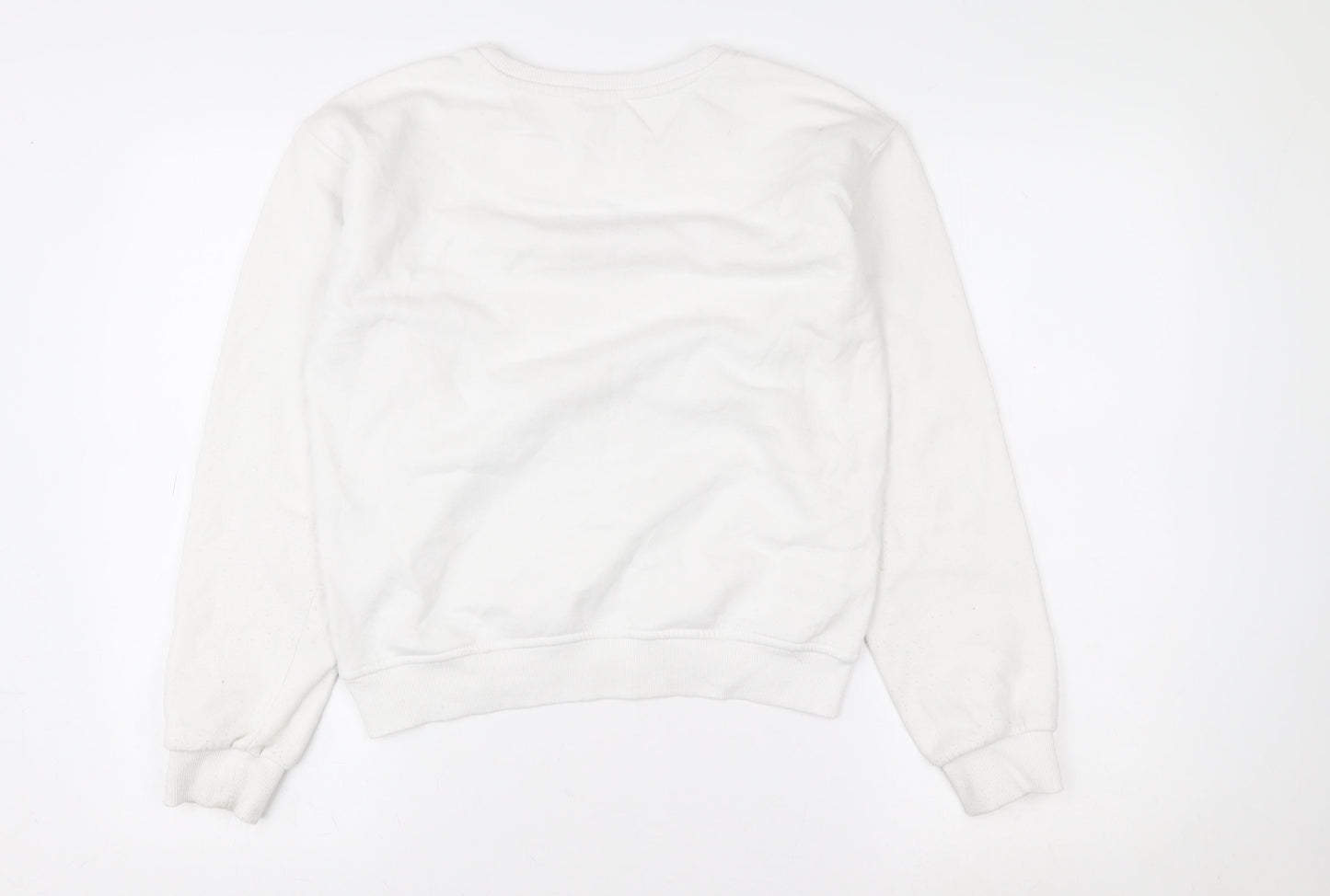 Wednesday Girls White 13-14 Years Pullover Graphic Sweatshirt