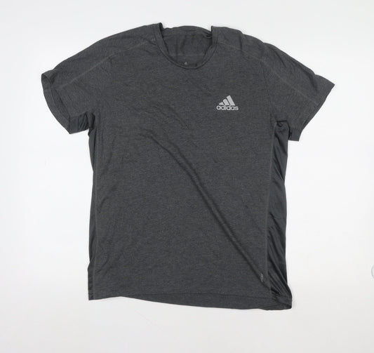 Adidas Men's Grey Aeroready Running T-Shirt Size M