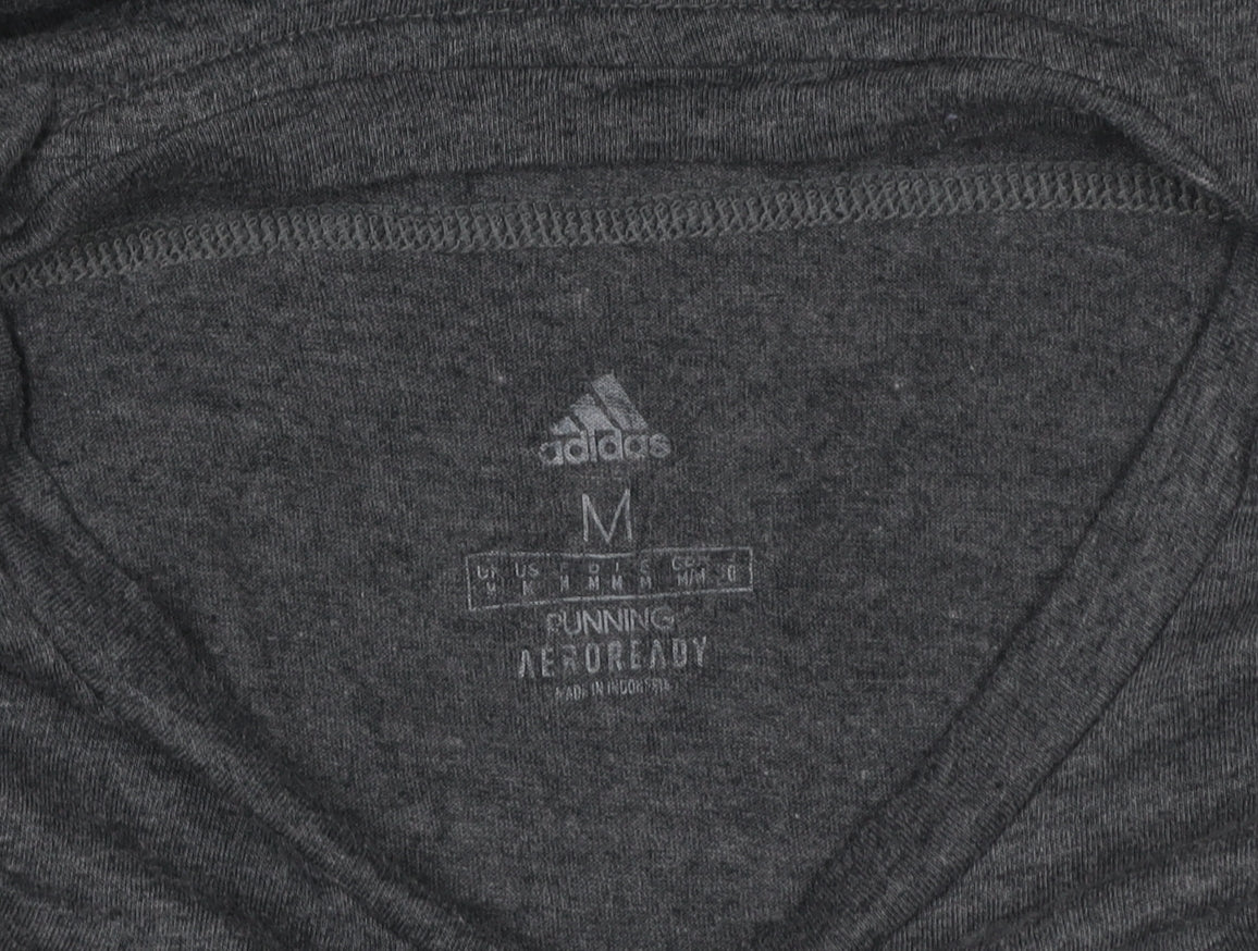 Adidas Men's Grey Aeroready Running T-Shirt Size M