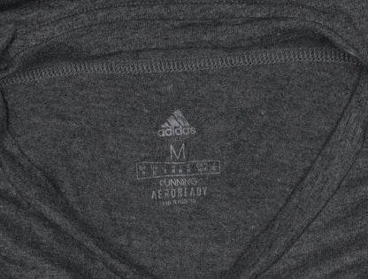 Adidas Men's Grey Aeroready Running T-Shirt Size M