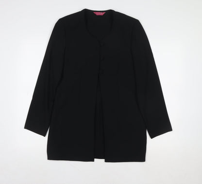 Womens UK Size 10 Richards Black Classic