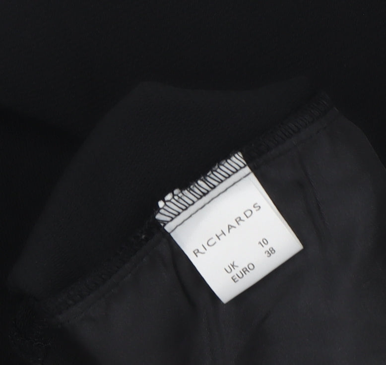 Womens UK Size 10 Richards Black Classic