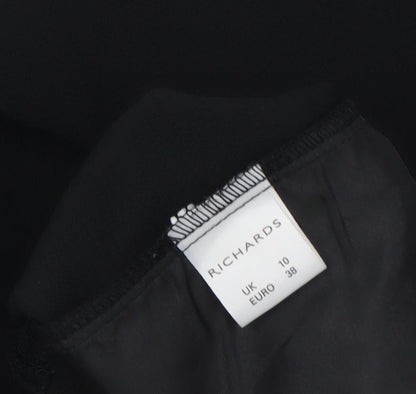 Womens UK Size 10 Richards Black Classic